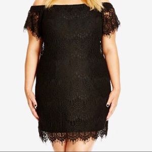 City chic - Off the shoulder dress